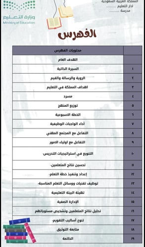 توثيق شواهد الاداء للمعلم جديد