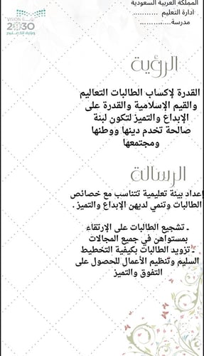 ملف انجاز المعلمة