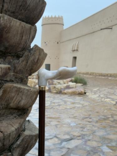 A medical cane for comfortable hand use