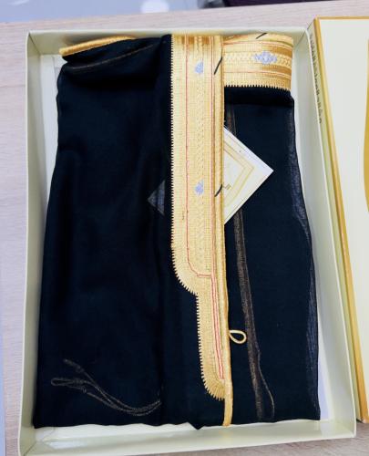 Black youthful elegance cloak