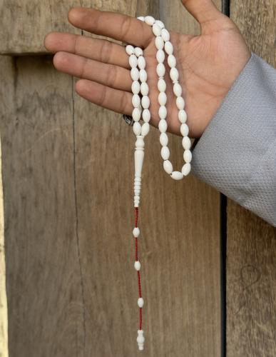 Camel bone rosary (natural material)