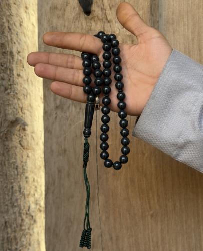 Handmade Karkousha beads rosary