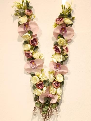 Artificial semi-natural rose fabric