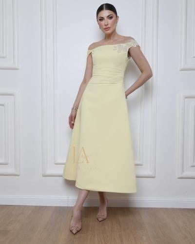 فستان ليموني