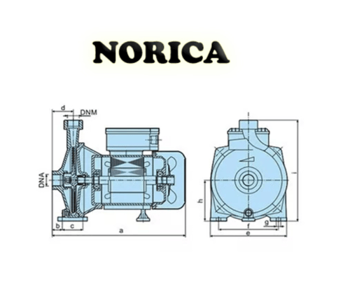 ماتور مضخة واحد حصان نوريكا ايطالي
