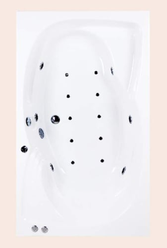 جاكوزي أورلاندو فل كامل مقاس 180*106 صناعه بحريني...