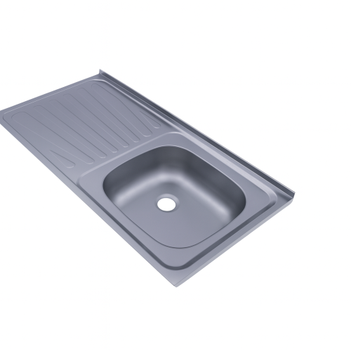 مجلى حوض استيل 50*100 - التقنية