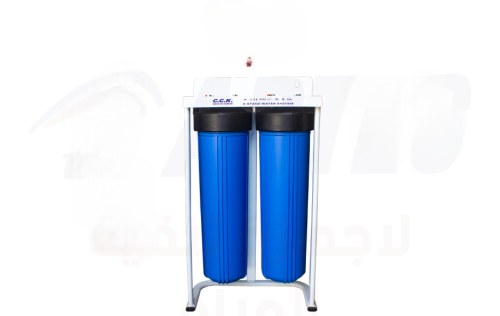 فلتر ماء جامبو ثنائي لخزانات المياه العلوية