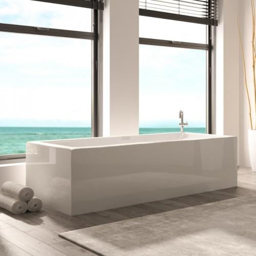 بانيو يونكس 4 جهات 170/80 ابيض كامل