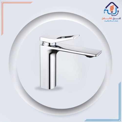 خلاط مغسلة قصير لون ذهبي مقاوم للصدأ