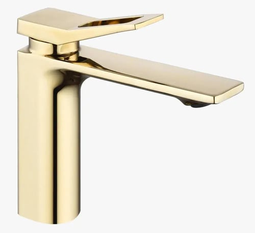 مغسلة رخام مقاس 80 سم مع خلاط وهراب