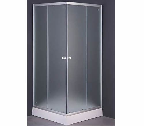 كبينه شاور مربع ثلجي مقاس 90 - 90 سم بدون شاور