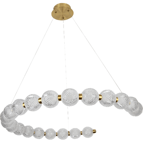 نجف مودرن زيتي 3اضاءات 30 واط قطر 80 سم