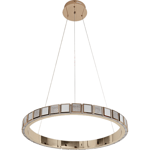 نجف مودرن ذهبي لون الانارة 3اضاءات 55 واط قطر 60 س...