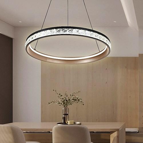 نجف مودرن اسود لون الانارة 3اضاءات 55 واط مقاس 60...