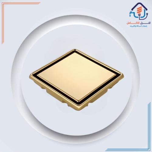 صفايه بلاط لون ذهبي مقاس ٢٠*٢٠ ٣٠٤ مع رداد