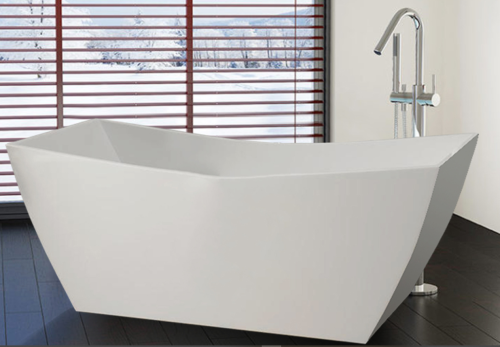 مغطس كلاسيكي روز لون ابيض مقاس 180* 80 صناعه بحرين...