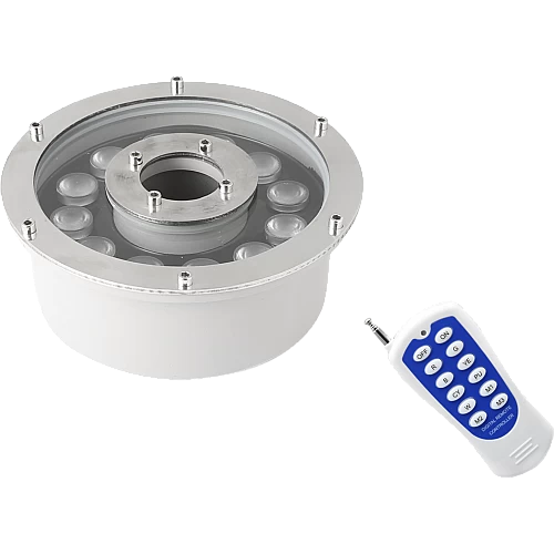 كشاف شلال ملون بدون ريموت مقاس 10 سم ماصورة 3 بوصة...