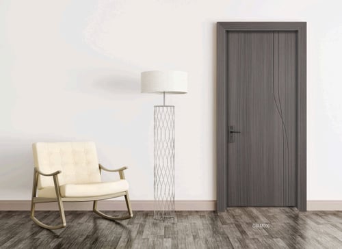 باب WPC مقاوم للماء والرطوبة بأناقه وجودة عالية(ال...