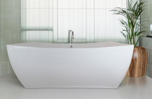 مغطس كلاسيكي وت لون ابيض مقاس 190* 130 صناعه بحرين...