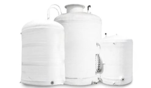 خزان فيبر جلاس فوق الأرض - عمودي