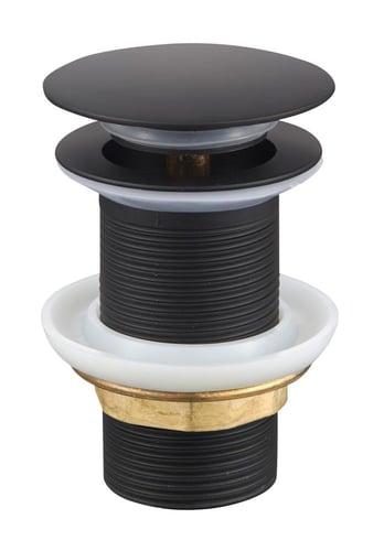 مغسلة ارضي برميل لون ابيض مع خلاط وهراب