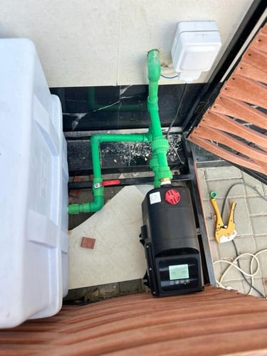 مضخة الذكية تريو بصناعه يابانيه واحد حصان-المنزل ا...