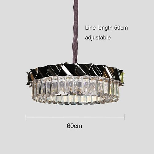 نجف مودرن ذهبي لون الانارة 3اضاءات 75 واط قطر 60 س...