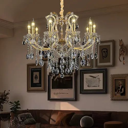 نجف شمعدان 650 قطر 800 E14*10L سم