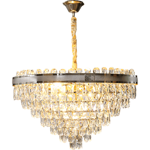 نجف مودرن ذهبي قطر 80 E14*15L سم