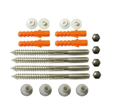 مسمار تثبيت مغسله موديل الماني كروم