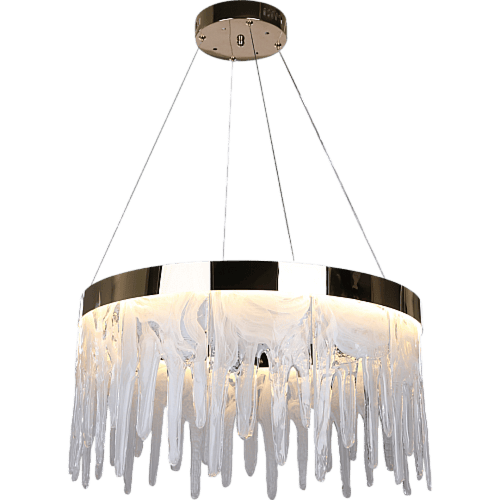 نجف مودرن ذهبي لون الانارة 3اضاءات 55 واط قطر 60 س...