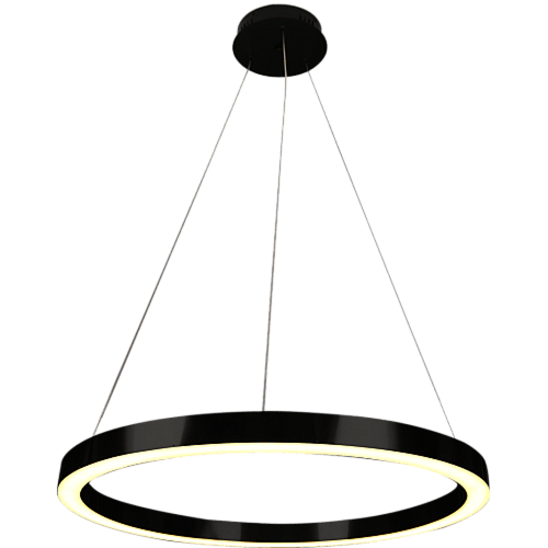 علاقي مودرن قاعدة واحدة اسود لون الانارة اصفر 55 و...