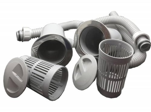 مجلى حوضين استيل 60*90 موديل كوري - التقنية الوطني...