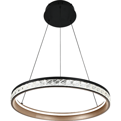 نجف مودرن اسود لون الانارة 3اضاءات 55 واط مقاس 60...