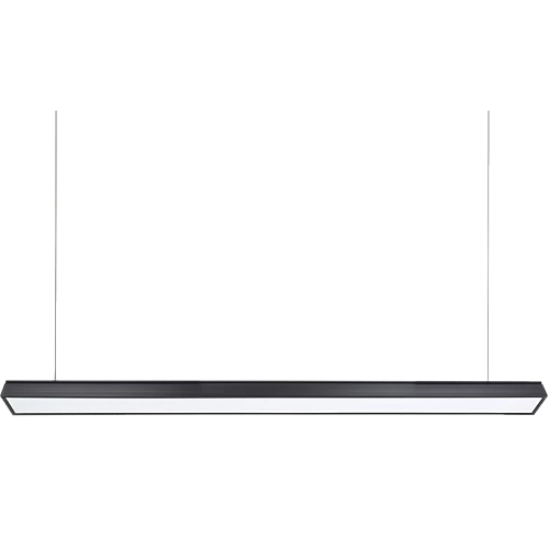 كشاف بنل مكتبي معلق اسود لون الانارة ابيض طول 120...