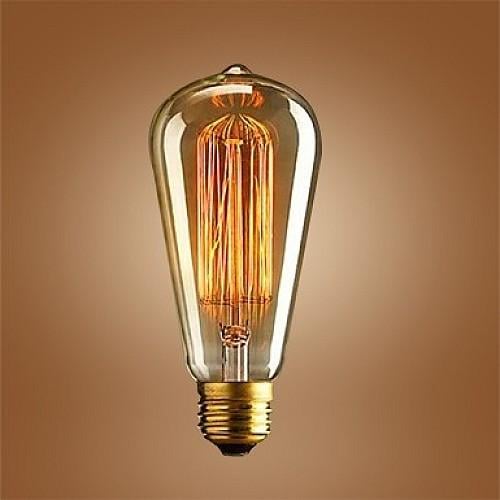 لمبات نجف ديكوريه شكل كمثرى 2.5 واط مع لمسة اضاءة...