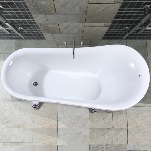 بانيو يونكس فرعوني 140X77 أسود خارجي ابيض داخلي