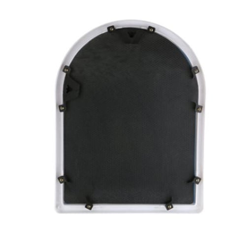 مراية محراب مقاس 45X65 CM إيطار بلاستيك ابيض