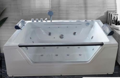 جاكوزي مستطيل مقاس ١٧٠*١٢٠ فل كامل ٢ متور نظام مسا...