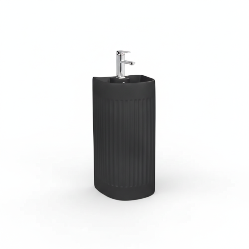 مغسله مودرن برميل لون اسود