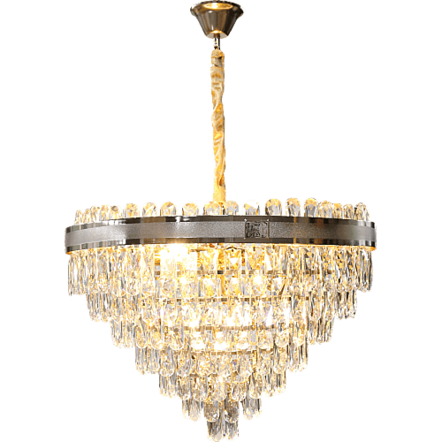 نجف مودرن ذهبي قطر 60 E14*10L سم