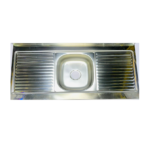 مجلى وطني 120/60 موديل Z حوض واحد وسط