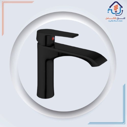 خلاط مغسلة معتق أصفر قصير مقاوم للصدأ