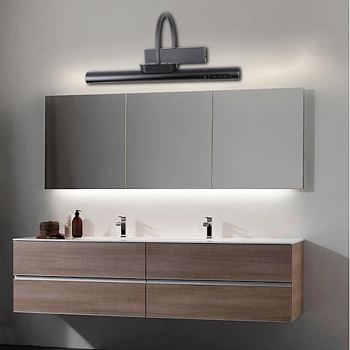 ابليك جداري حديث بطارية اسود لون الانارة 3اضاءات 5...