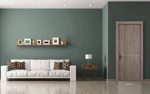 باب WPC مقاوم للماء والرطوبة بأناقه وجودة عالية(ال...