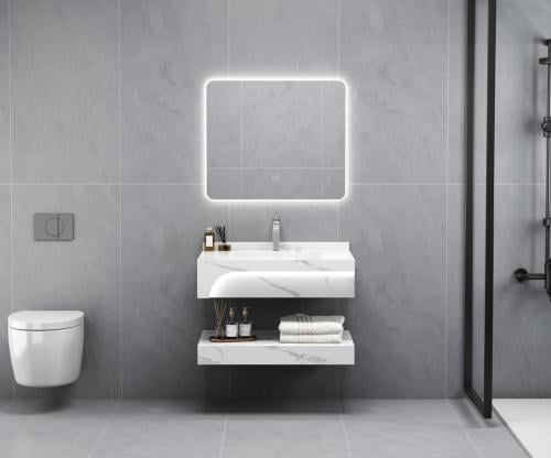 مغاسل ديكور رخام صناعي مقاس 80 سم