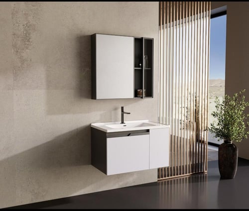 مغاسل ديكور ألمونيوم مقاس 80 سم