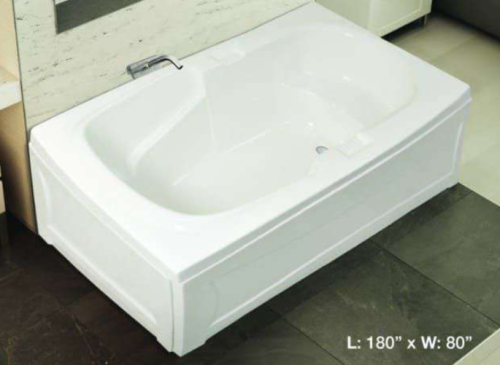 مغطس بانيو باربي مقاس 80*180