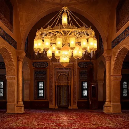 نجف اسلامي 7 قطع مساجد وقصور طول 2 متر * عرض 2 متر